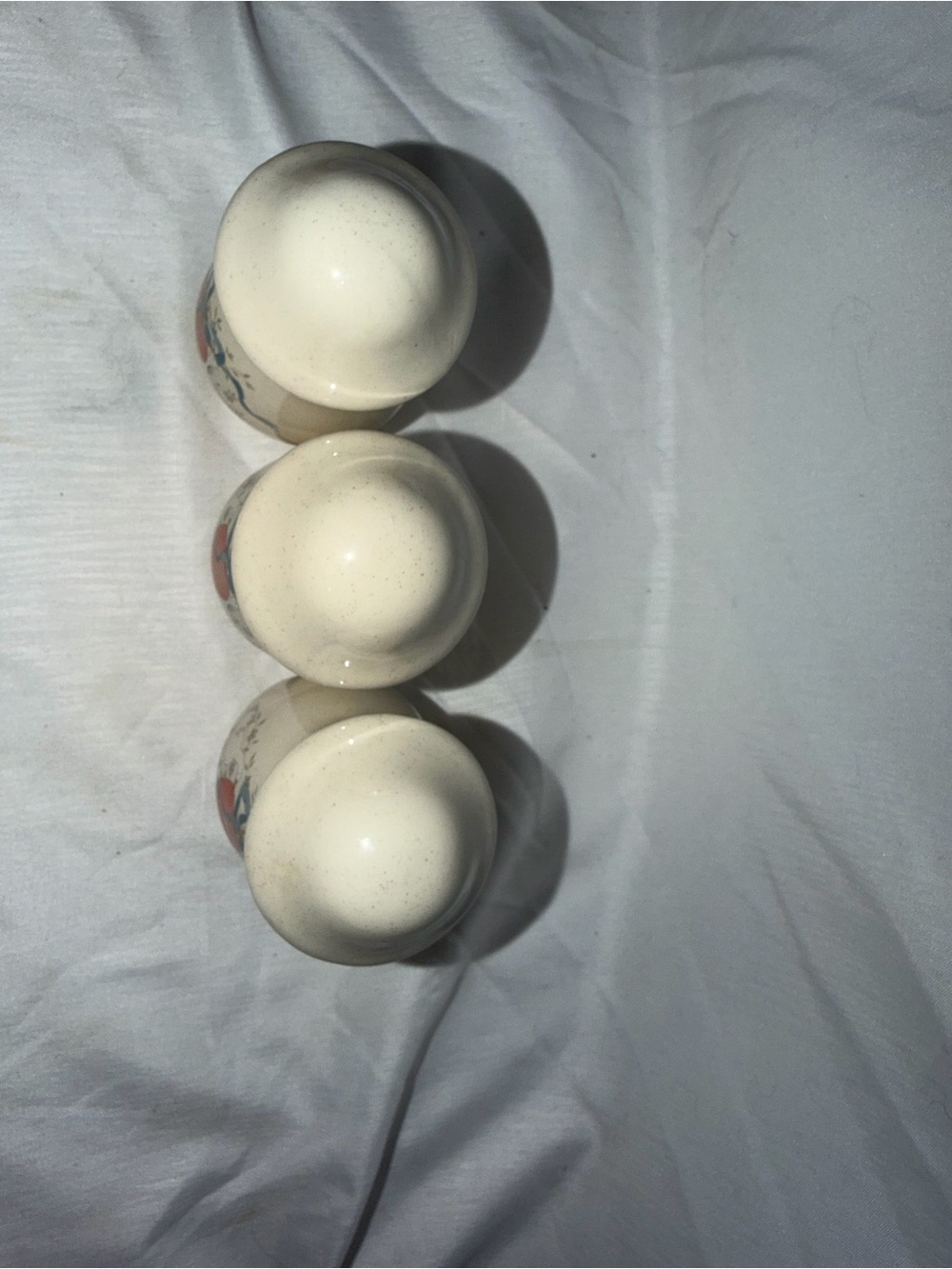 Vintage 1980s International Stoneware Country Geese Spice Jars - Set of 3 - Picture 7 of 9